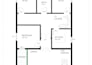 redraw your floor plan into  professional 2d autocad drawing